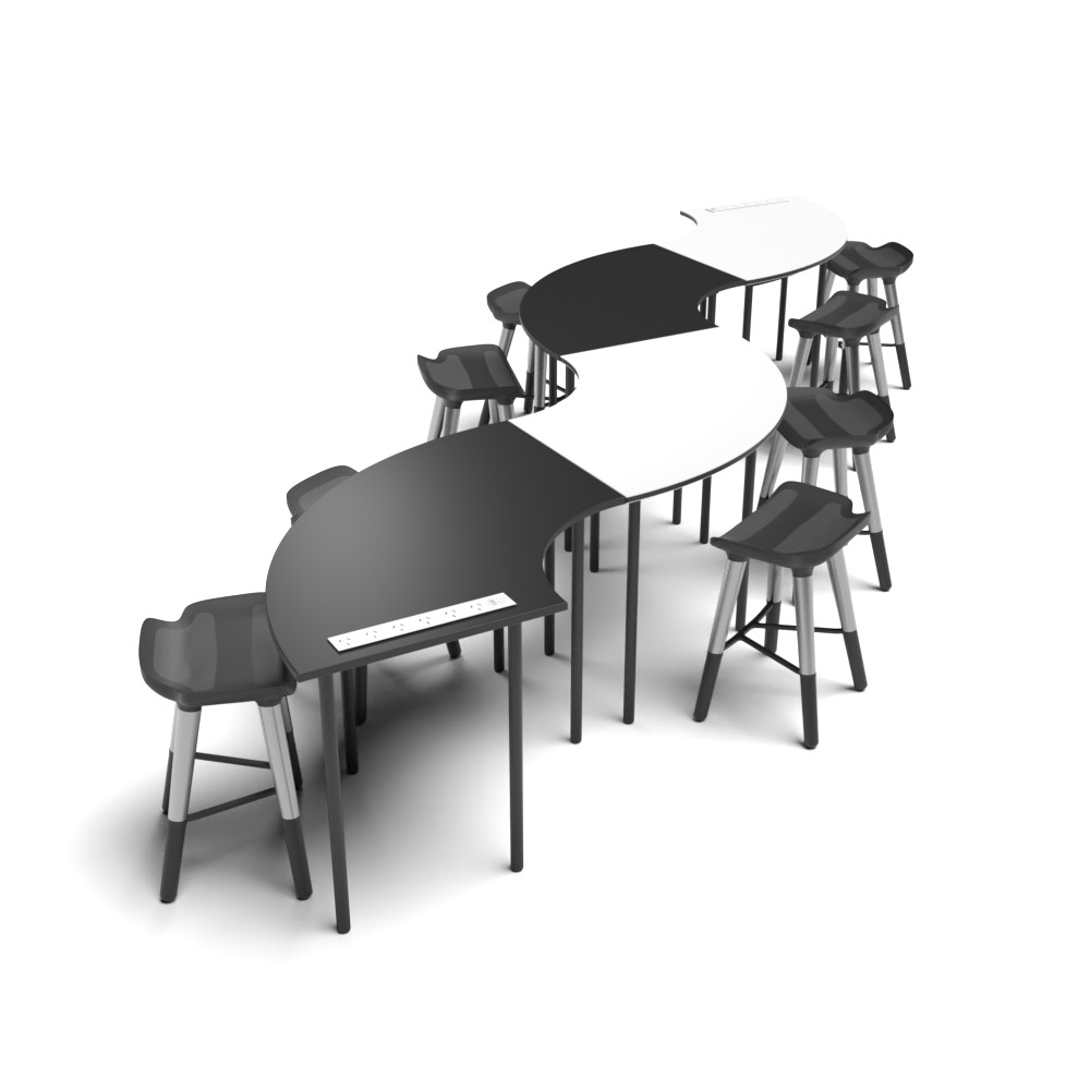 Quarter Table Collection C061 | Beparta Flexible School Furniture