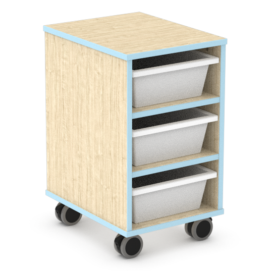 Tote Caddy (3 Tray) C083 | Beparta Flexible School Furniture
