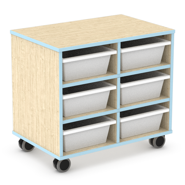 Tote Caddy (6 Tray) C084 | Beparta Flexible School Furniture