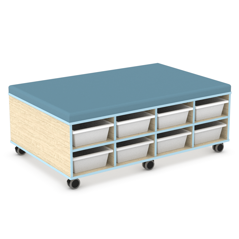 Tote Upholstered Caddy (16 Tray) C089