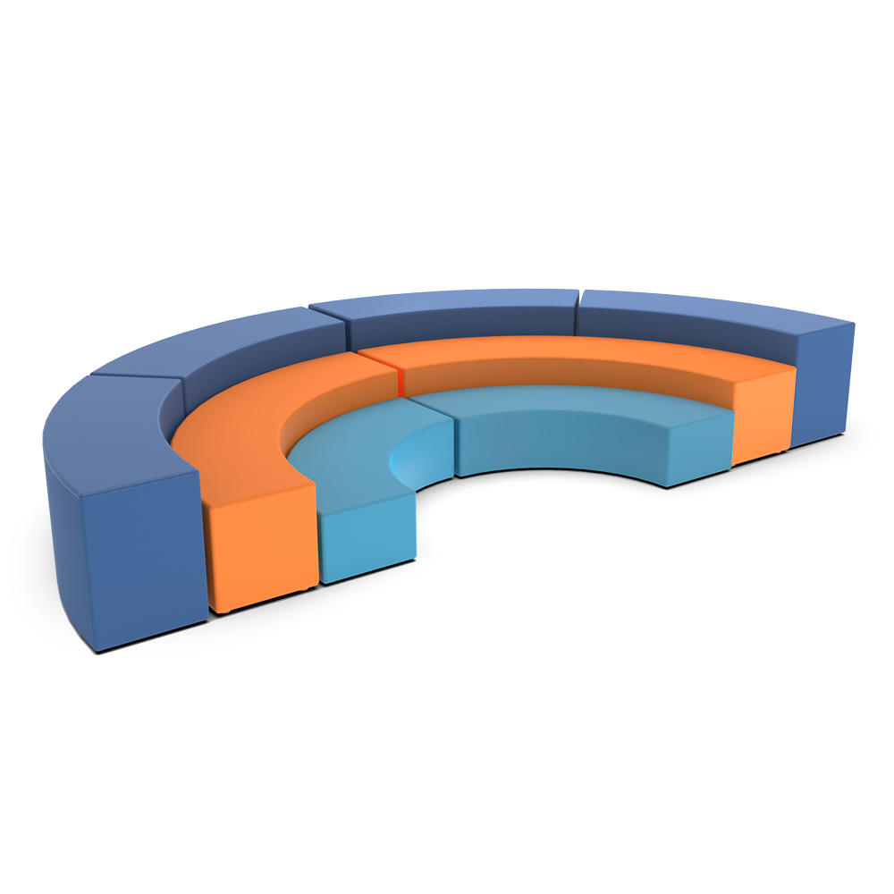 Curved Semi Snr Collection C033 | Beparta Flexible School Furniture