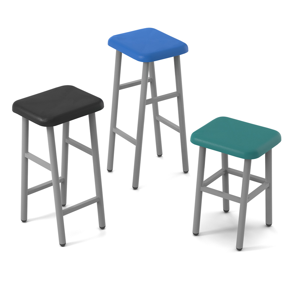 Befocus Upholstered Stool | Beparta Flexible School Furniture