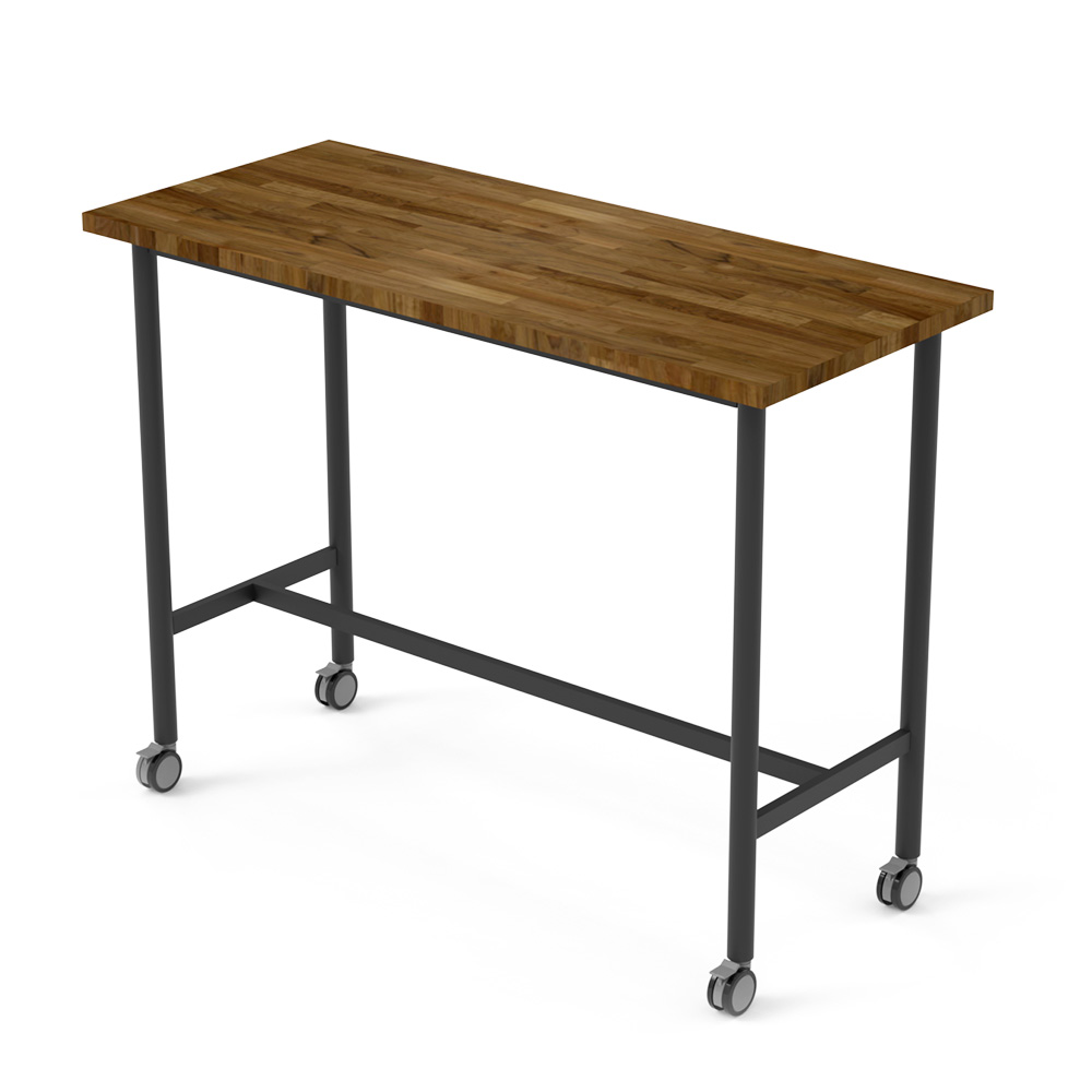 Hardwood Tech Table - High | Beparta Flexible School Furniture