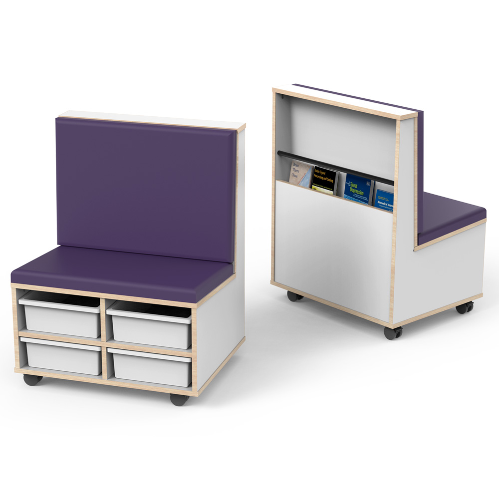 Mobile Library Chair | Beparta Flexible School Furniture