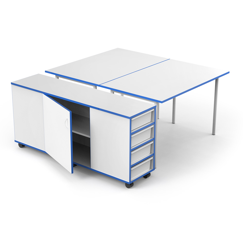 Storage Table Collection - Double C098 | Beparta Flexible School Furniture
