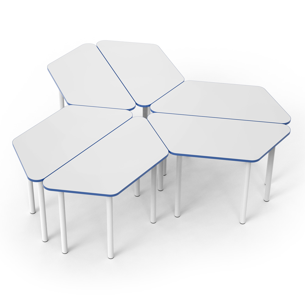 Soft Trapeze Table Collection C099 | Beparta Flexible Furniture