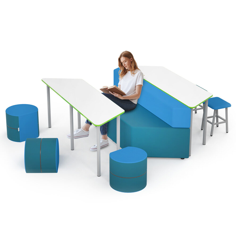 Soft Trapeze Grouping C113 | Beparta Flexible School Furniture