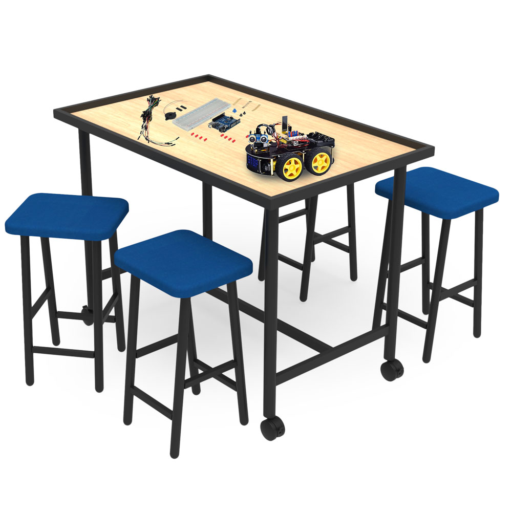 High Edge Senior Table C130 | Beparta Flexible School Furniture