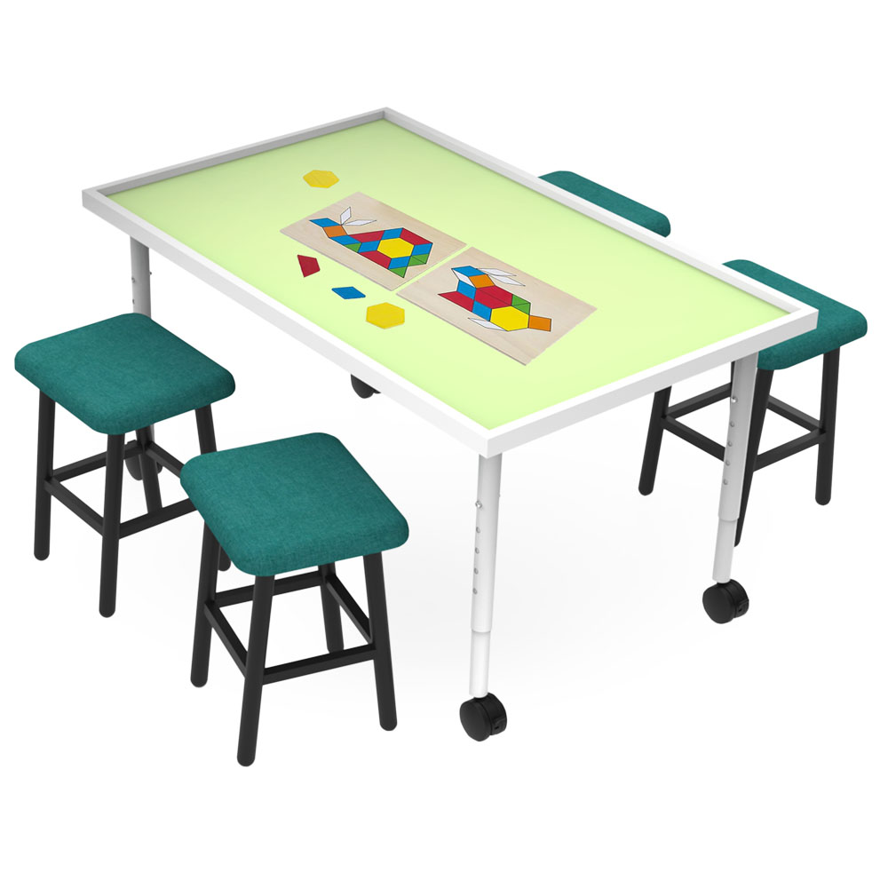 High Edge Junior Table C131 | Beparta Flexible School Furniture