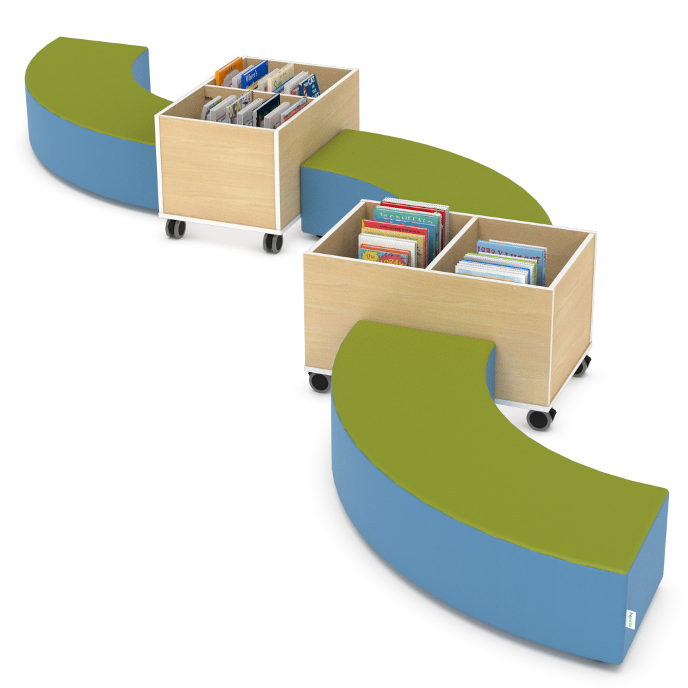 Reading Snake Collection C141 | Beparta Flexible School Furniture
