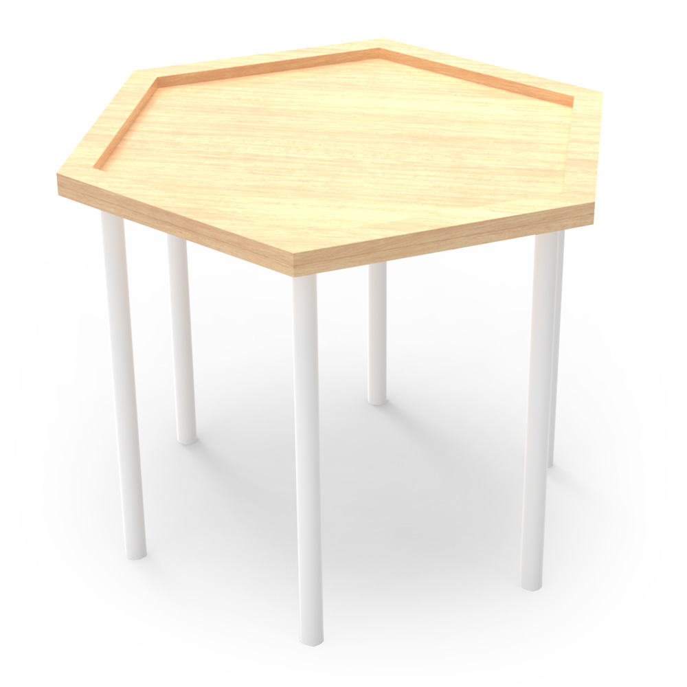 Hex Edge Table | Beparta Flexible School Furniture