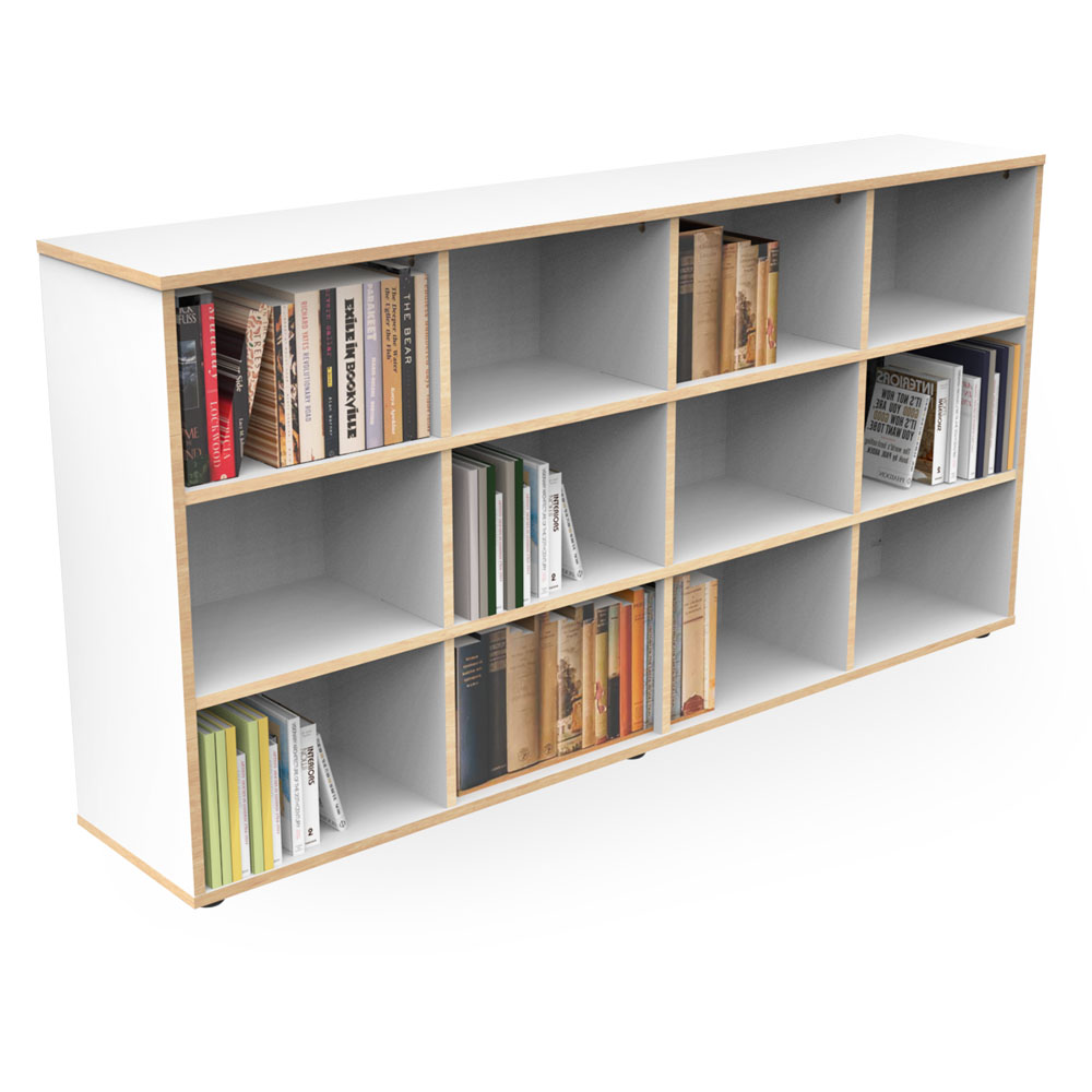 Straight Bookcase - Narrow | Beparta Flexible School Furniture
