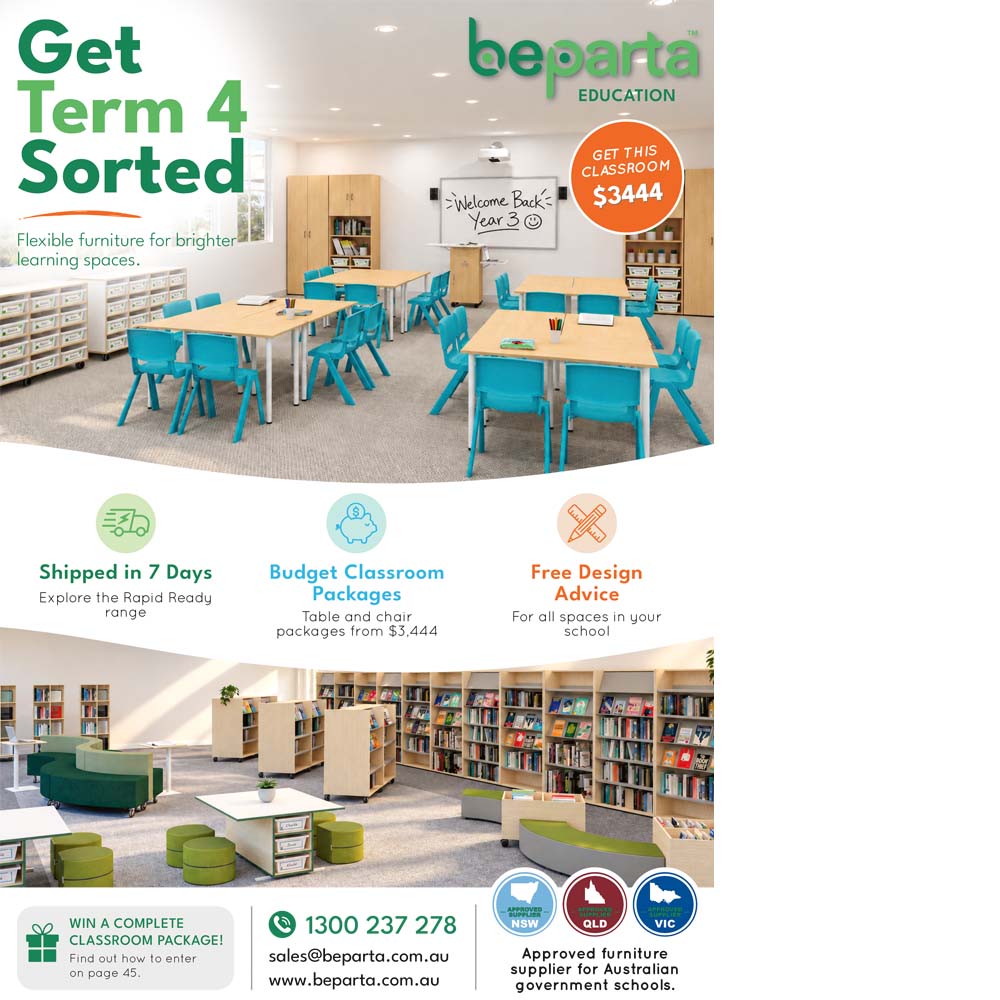 Cover Page of Beparta's Term 4 2026 Brochure