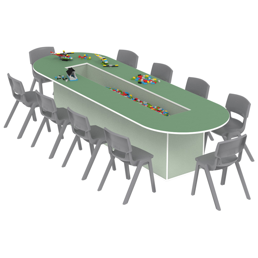 Collaborative Construction Table C192 | Beparta Flexible School Furniture